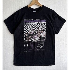 BTS Permission To Dance California Tour T-Shirt Adult Medium Black Bangtan Boys